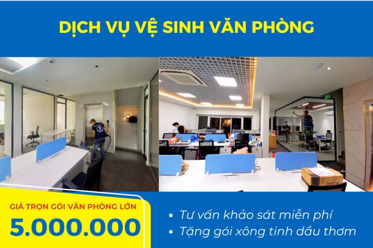 Dịch vụ vệ sinh văn phòng Vệ Sinh Công Nghiệp 5S